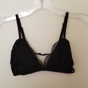 New Black Lace Bralette